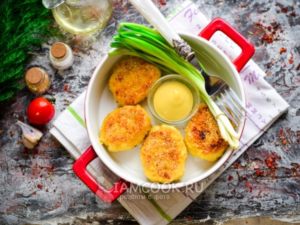 Котлеты из индейки с картошкой, рецепт с фото