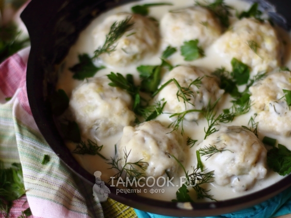 Тефтели из трески, рецепт с фото