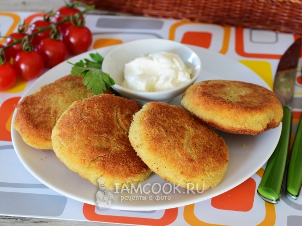 Котлеты из трески для детей, рецепт с фото