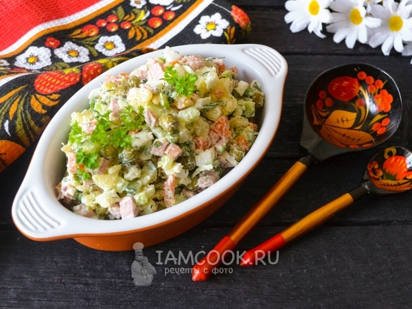 Советский «Оливье», рецепт с фото