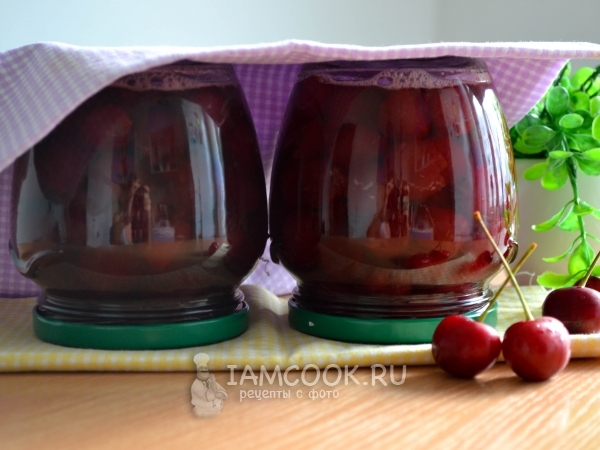 Варенье из черешни без косточек (пятиминутка), рецепт с фото
