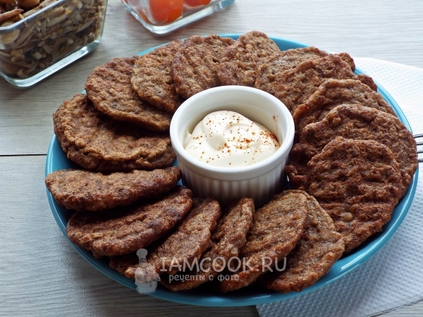 Гречаники с печенью, рецепт с фото