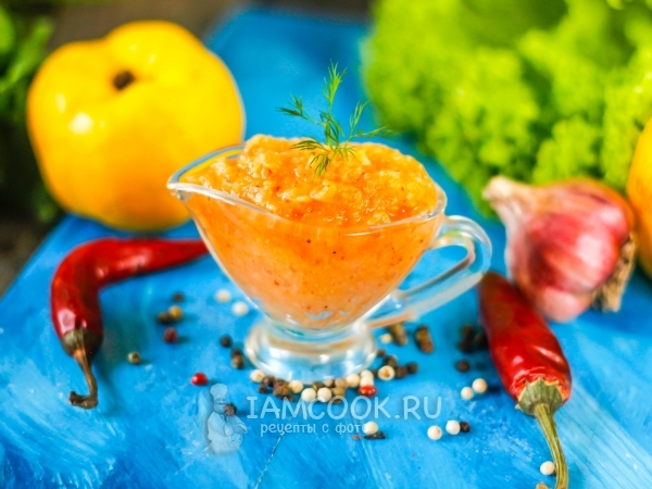 Соус из айвы к мясу, рецепт с фото