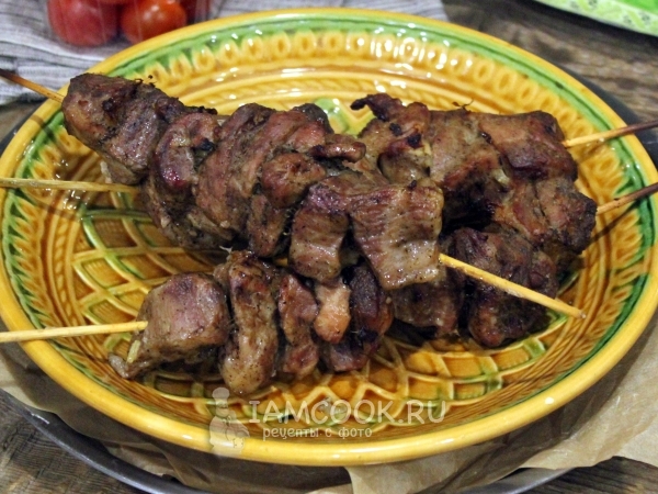 Диетический шашлык в банке, рецепт с фото