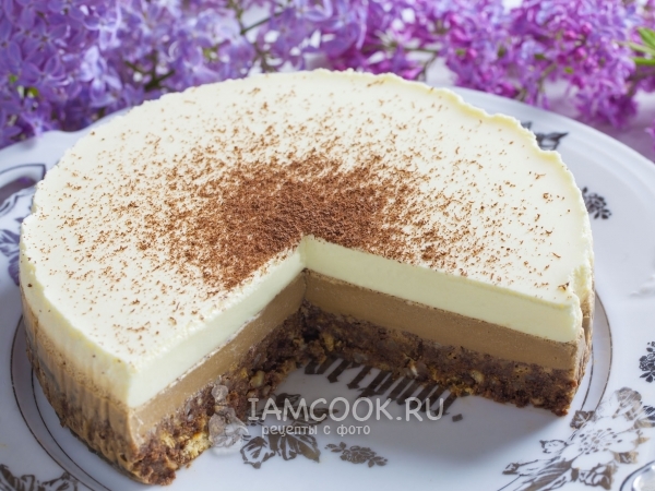 Муссовый торт «Капучино», рецепт с фото