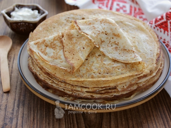 Бархатные блинчики, рецепт с фото