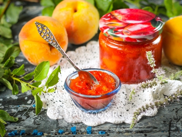 Конфитюр из персиков, рецепт с фото