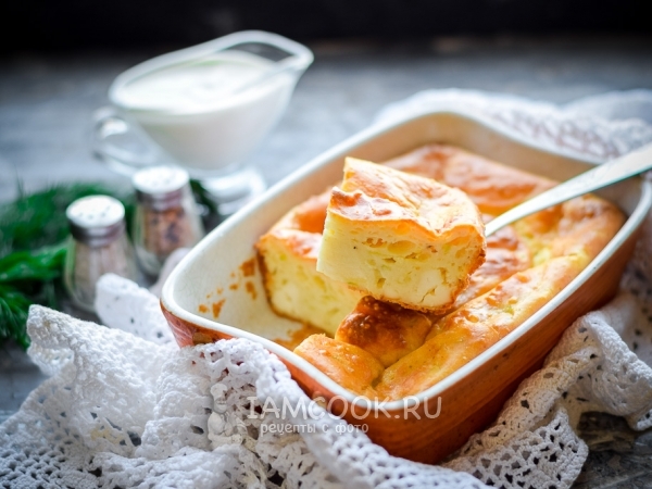 Пирог из кабачков с сыром, рецепт с фото