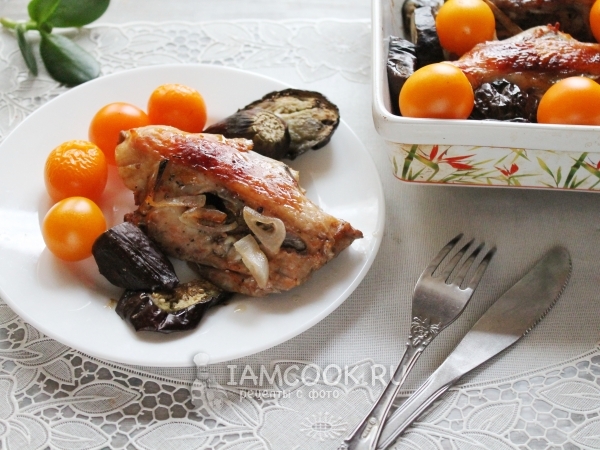 Куриные спинки, запеченные в духовке, рецепт с фото