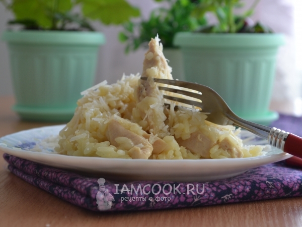 Ризотто с курицей (классический рецепт), рецепт с фото