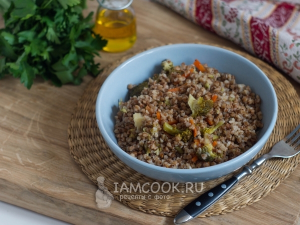 Гречневое сабджи, рецепт с фото
