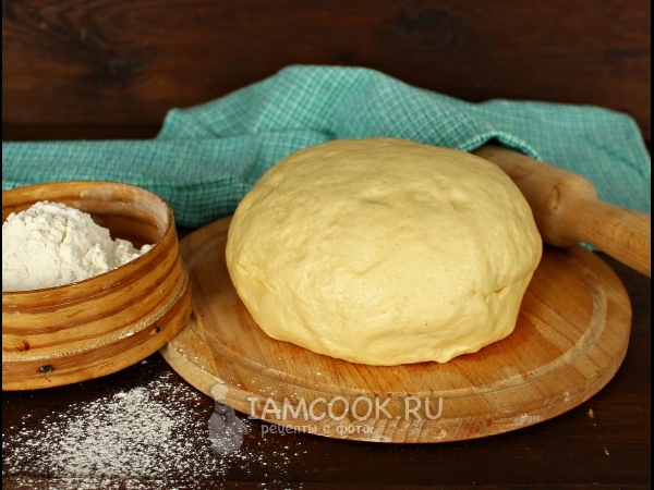 Тесто для курника на сметане, рецепт с фото