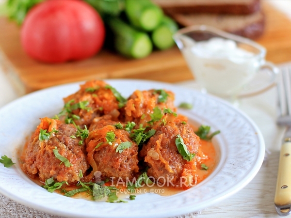 Ленивые голубцы с пшеничной крупой, рецепт с фото