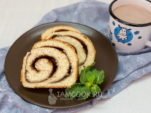 Сладкий хлеб с корицей, рецепт с фото