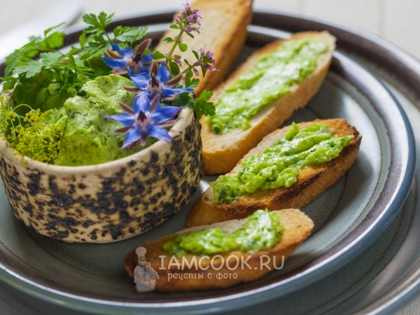 Травяное масло (сливочное), рецепт с фото