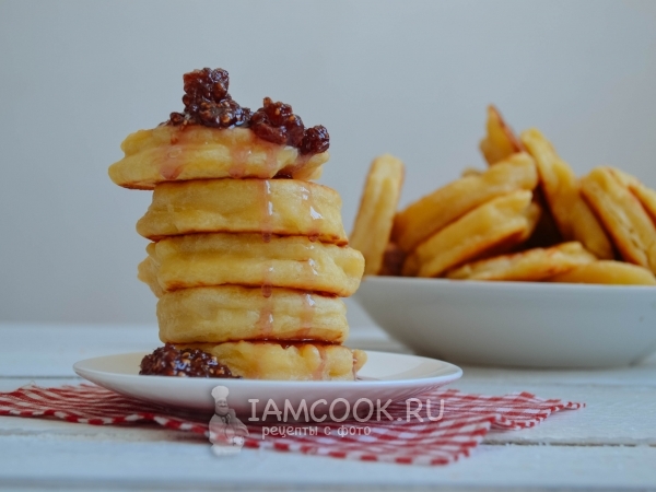 Оладьи на кефире как пух, рецепт с фото