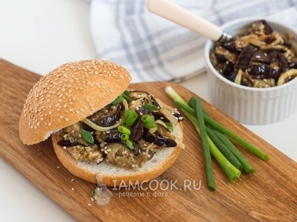 Баклажаны с кунжутом в духовке, рецепт с фото