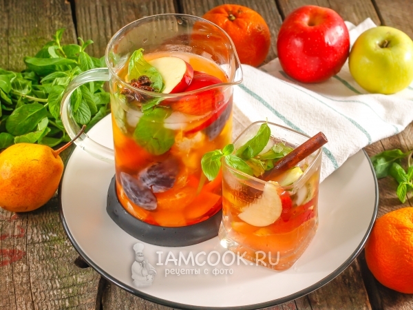Фруктовая Сангрия, рецепт с фото