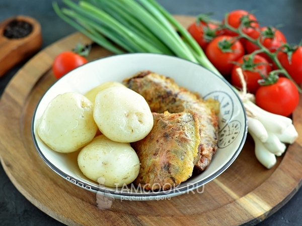 Отбивные из свиной печени в кляре, рецепт с фото