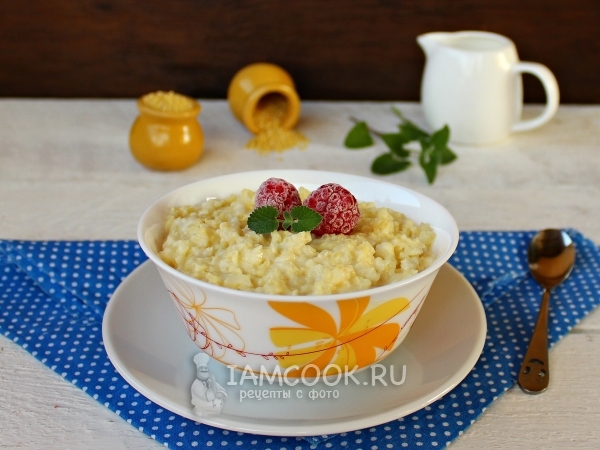 Пшенная каша детям, рецепт с фото