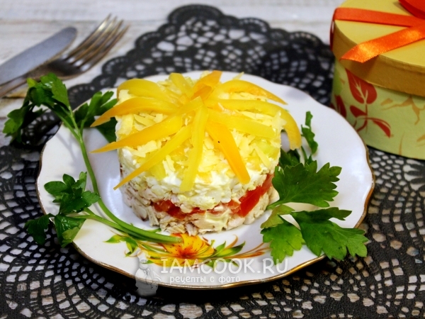 Салат «Астра», рецепт с фото