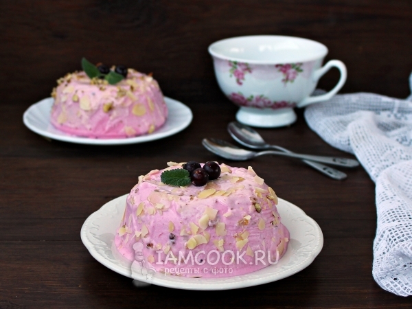 Творожно-ягодный десерт на скорую руку, рецепт с фото