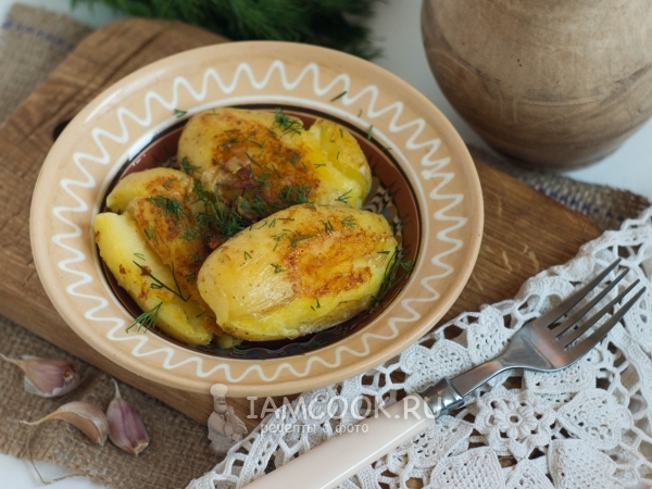 Тающий картофель, рецепт с фото