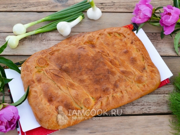 Кулебяка с картошкой, рецепт с фото