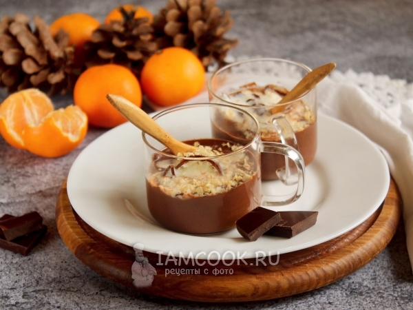 Горячий шоколад с мороженым, рецепт с фото