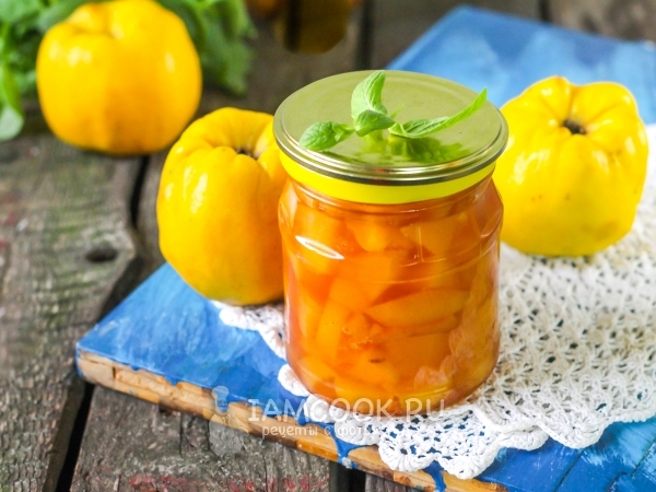 Конфитюр из айвы, рецепт с фото