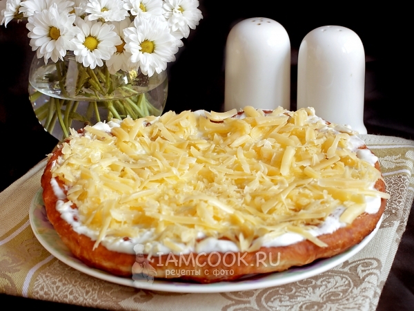 Лангош, рецепт с фото