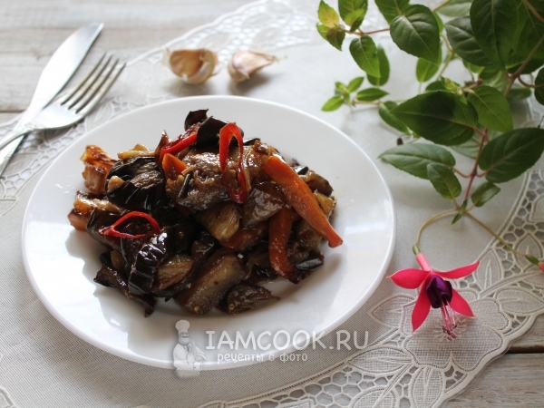 Овощи в соевом соусе в духовке, рецепт с фото