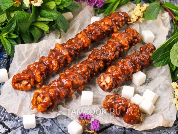 Чурчхела, рецепт с фото