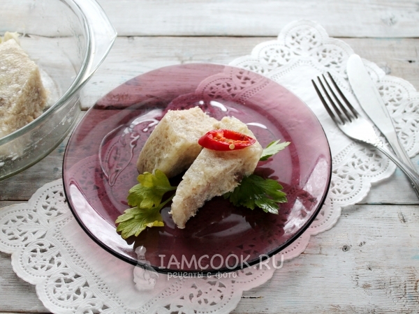 Холодец из куриных крылышек, рецепт с фото