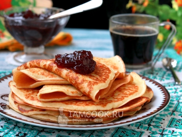 Блины на манке дрожжевые, рецепт с фото