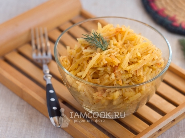 Картофель по-корейски, рецепт с фото