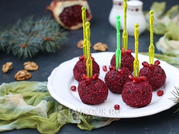 Пхали из свеклы, рецепт с фото