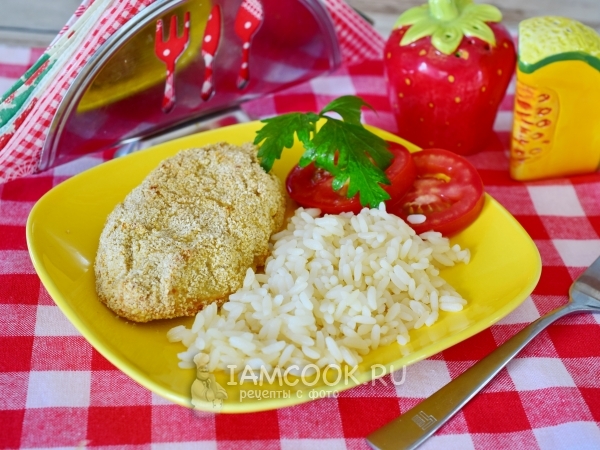 Куриные котлеты как в детском саду, рецепт с фото