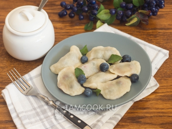 Вареники с терном, рецепт с фото