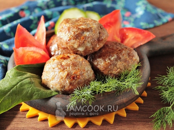 Котлеты в фольге в духовке, рецепт с фото