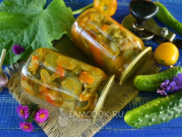 Жареные огурцы на зиму, рецепт с фото