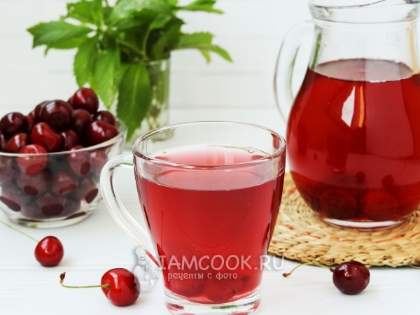Компот из вишни и черешни, рецепт с фото