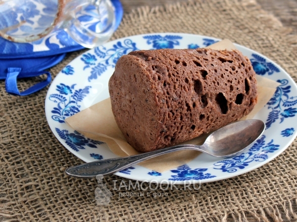 Кекс в микроволновке по Дюкану, рецепт с фото