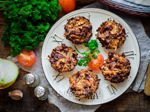 Рубленные печеночные котлеты, рецепт с фото