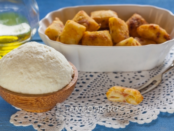 Творожное тесто для жарки, рецепт с фото