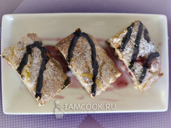 Пирог «Клубничный рай», рецепт с фото