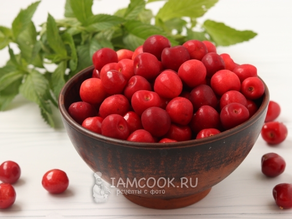 Заморозка черешни на зиму, рецепт с фото
