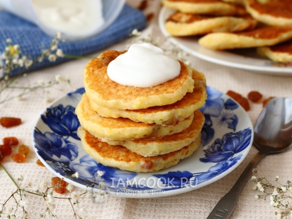 Оладьи из пшенной каши, рецепт с фото