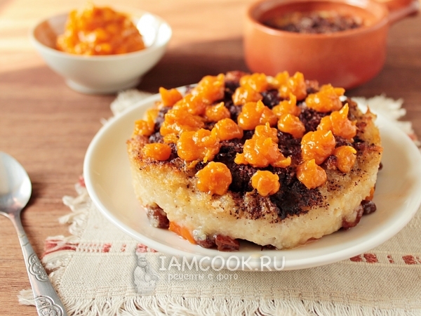 Хлебный пудинг, рецепт с фото