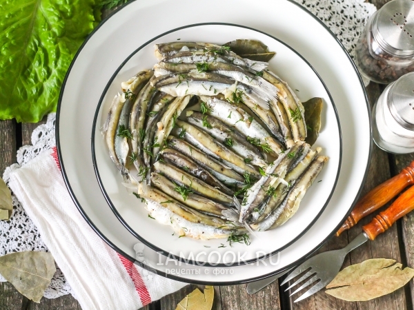 Мойва в микроволновке, рецепт с фото